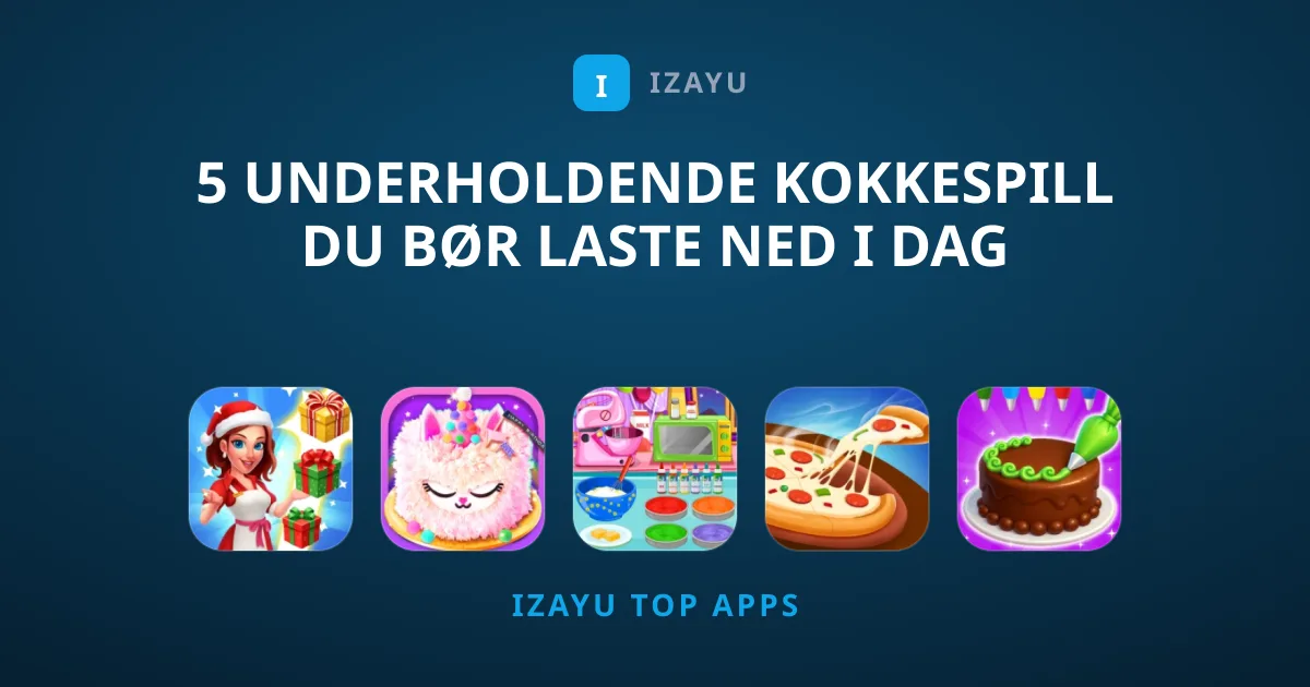 5 underholdende kokkespill du bør laste ned i dag