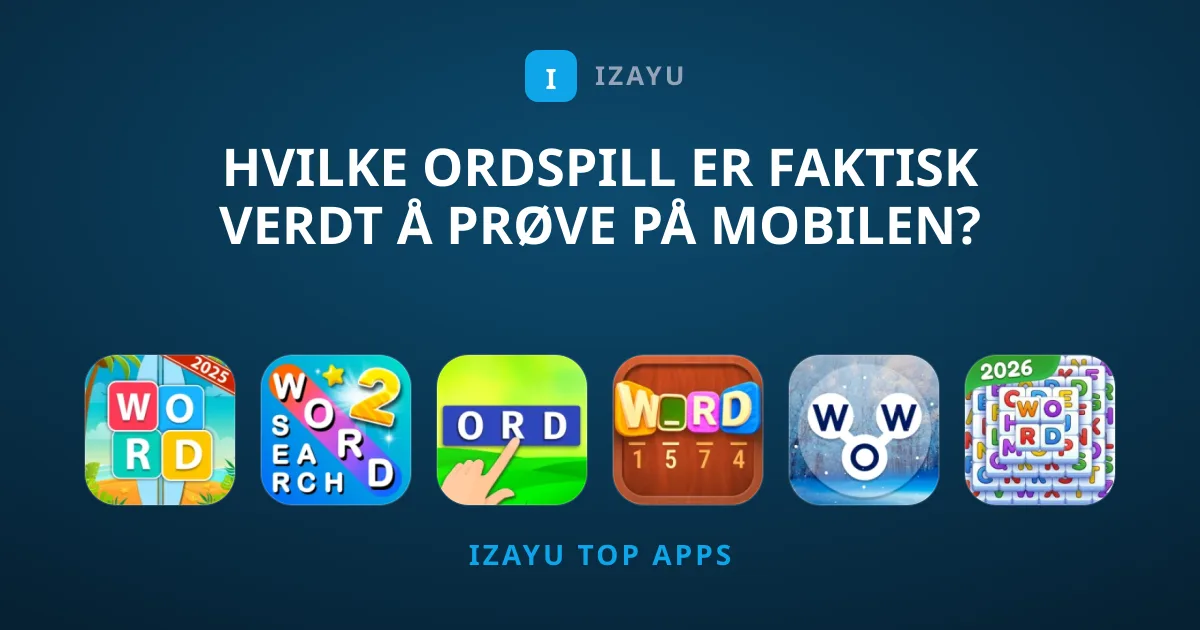 Hvilke Ordspill er faktisk verdt å prøve på mobilen?